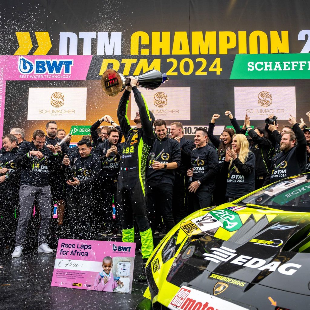 Lamborghini creates history as Bortolotti clinches DTM title in Hockenheim season finale via 360 MAGAZINE.