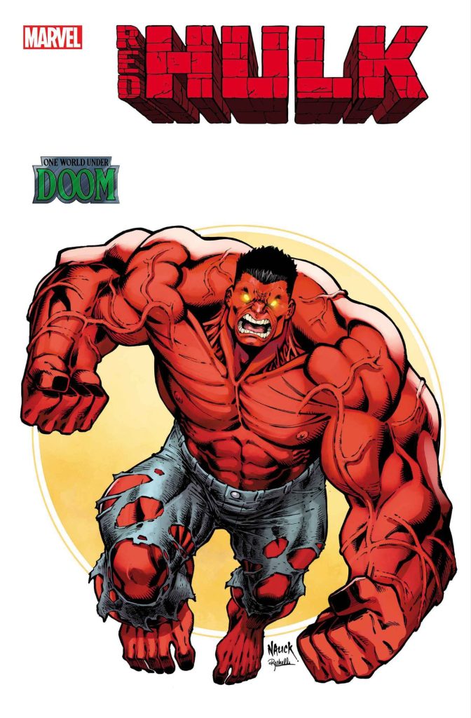 Marvel's Red Hulk cover via 360 MAGAZINE. 