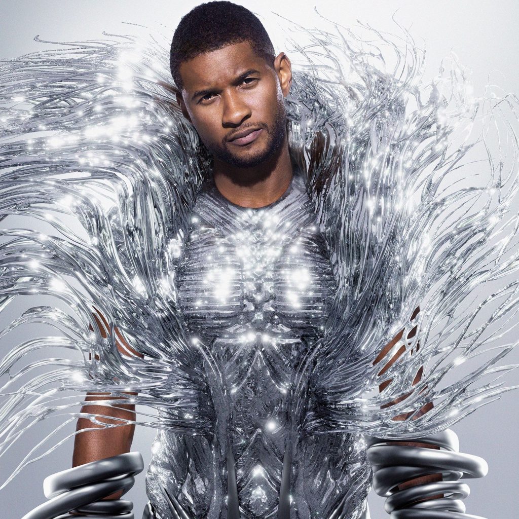 Usher photographed by Markus klinko via 360 Magazine. 