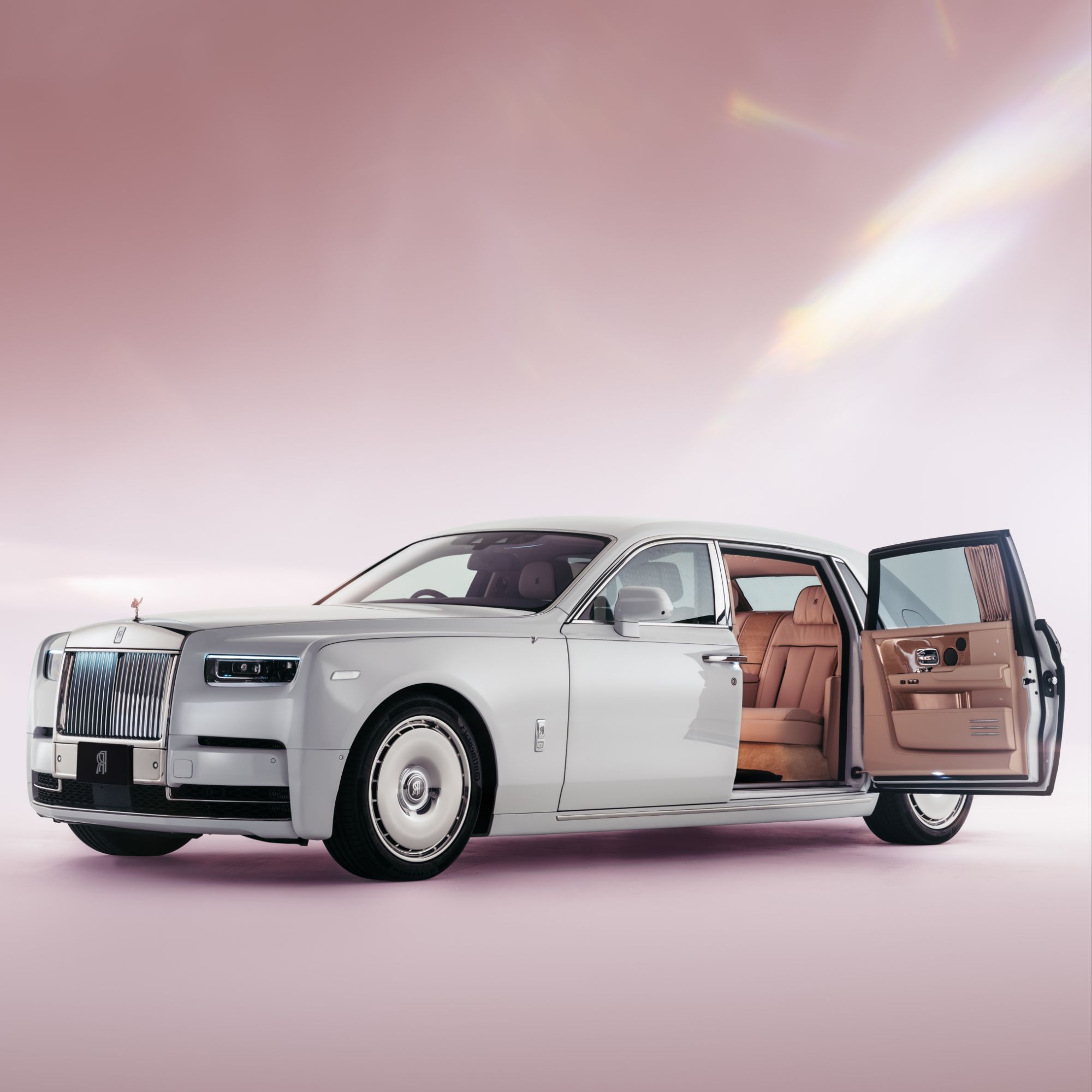 Cherry Blossom car commission for Rolls-Royce via 360 MAGAZINE.